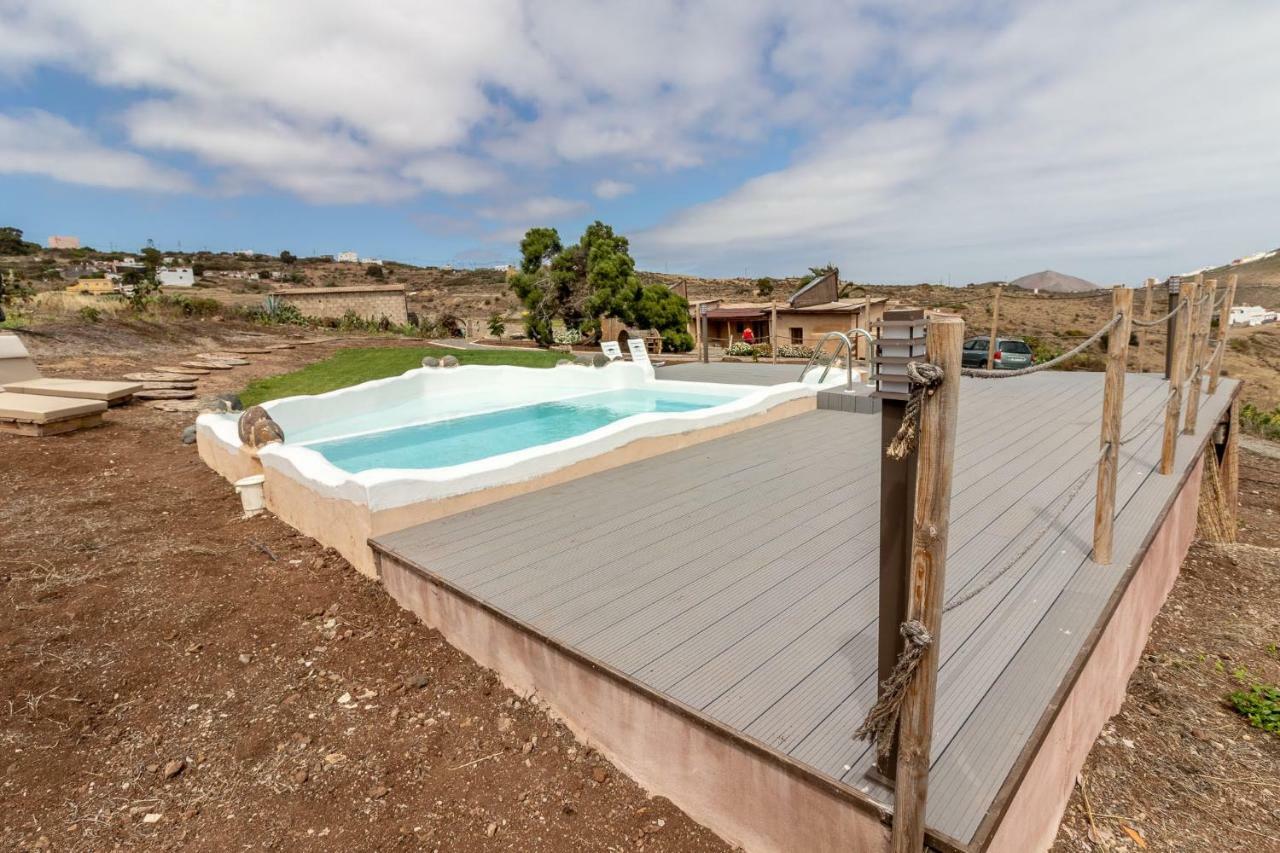 Flatguest Charming House + Pool + Terrace + Views Santa Maria de Guia de Gran Canaria Exterior photo